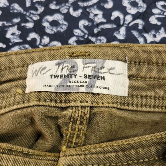 Free People Distressed Mini Skirt - Picture 3 of 4